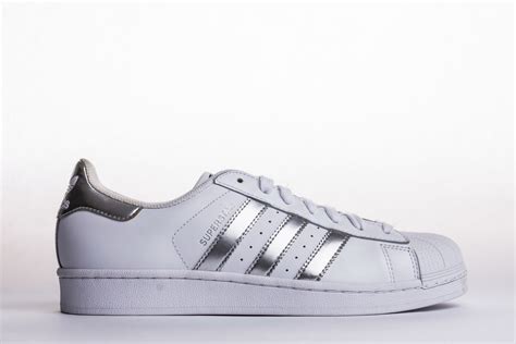 adidas superstar wit zilver 38